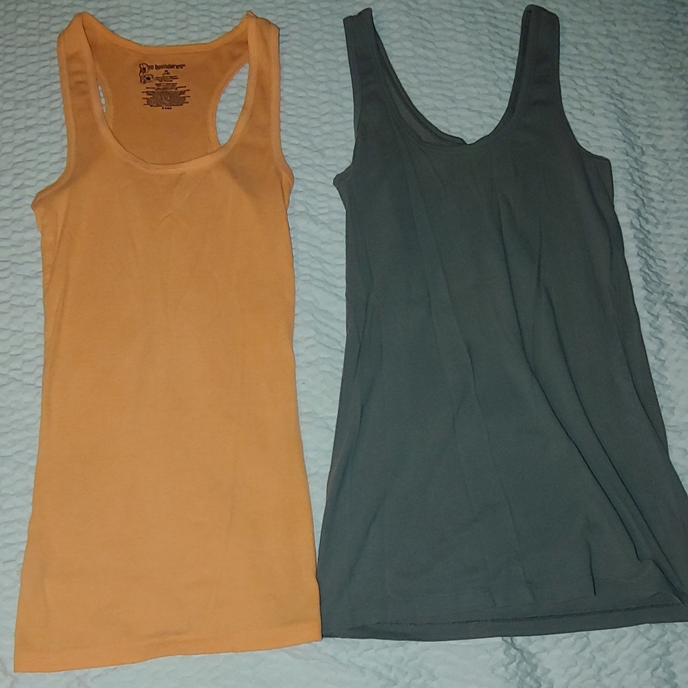 Two tank tops
